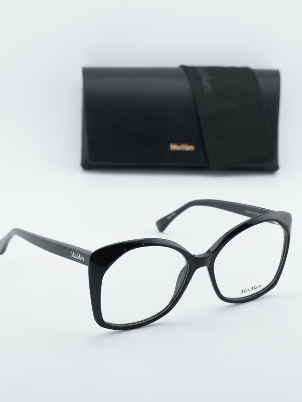 Max Mara MM5029 001 Square Eyeglasses - Black 57mm